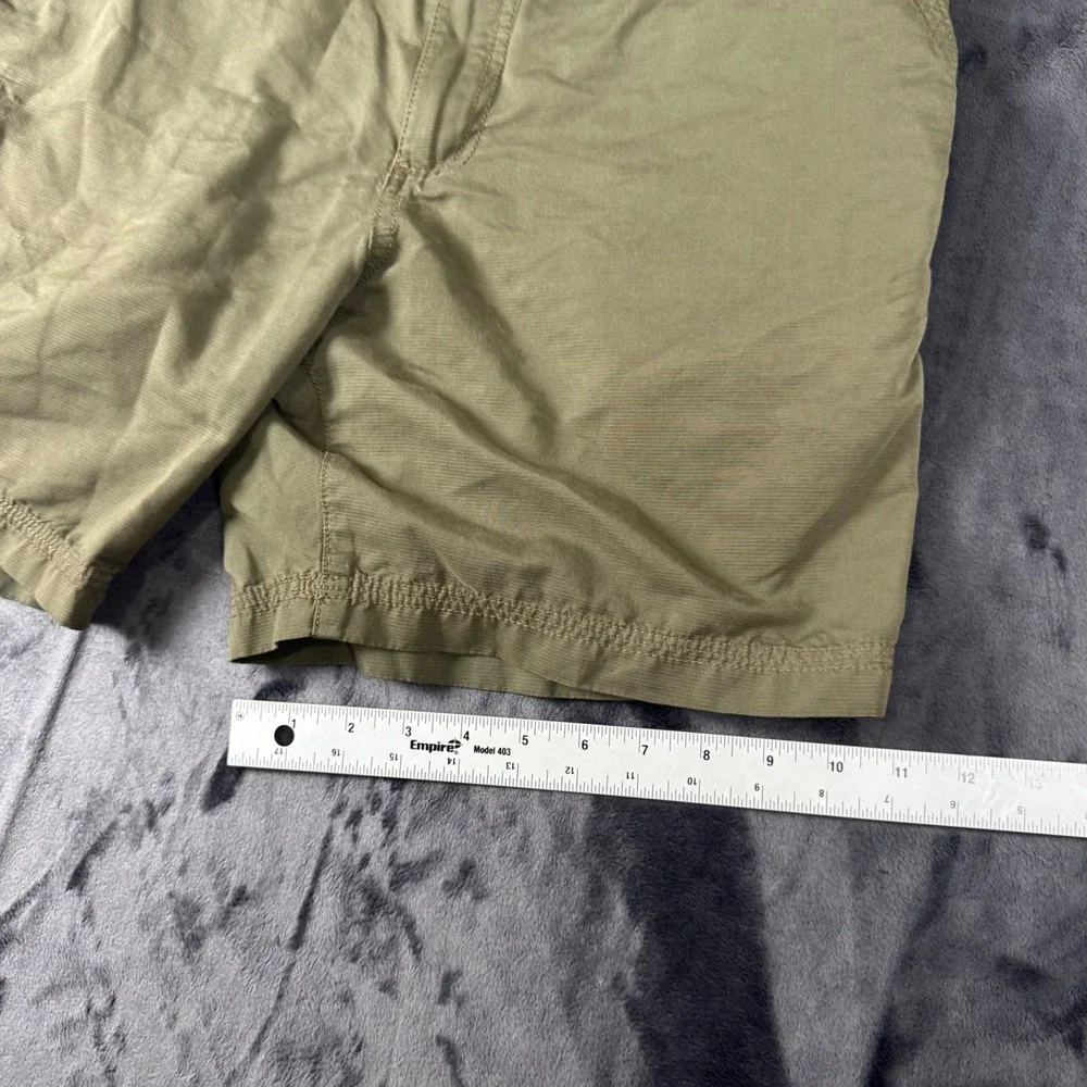 Royal Robbins Shorts Mens 38 Green Hiking Outdoor Cargo Utility 8 Inch Inseam